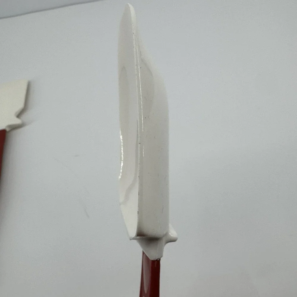 Vintage Rubbermaid Red White Silicone Spatula Set Retro Farmhouse Baking Tools